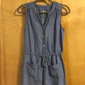 Denim Midi Dress
